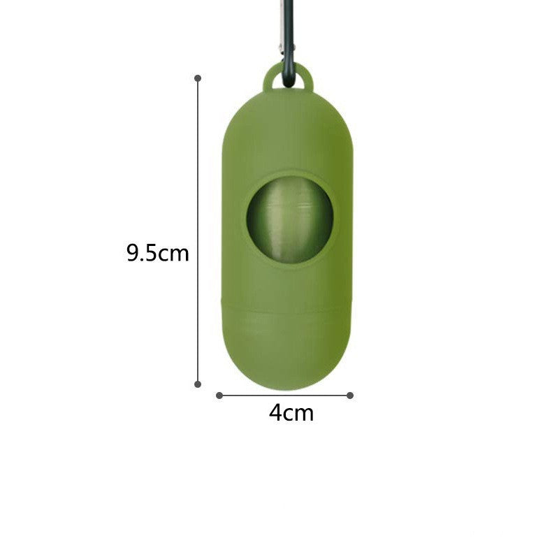 Eco-Friendly Biodegradable Poop Bags with Dispenser – 630g (Green)