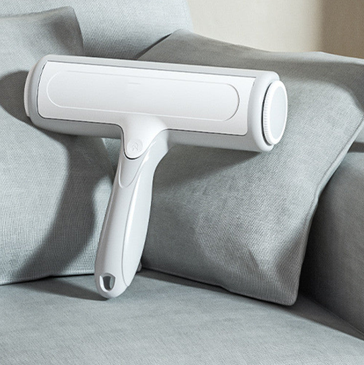 Two-way Roller Hair Removal Brush Sticky Scratch Automatic Cleaning Pet Hair Remover - Zaria pets