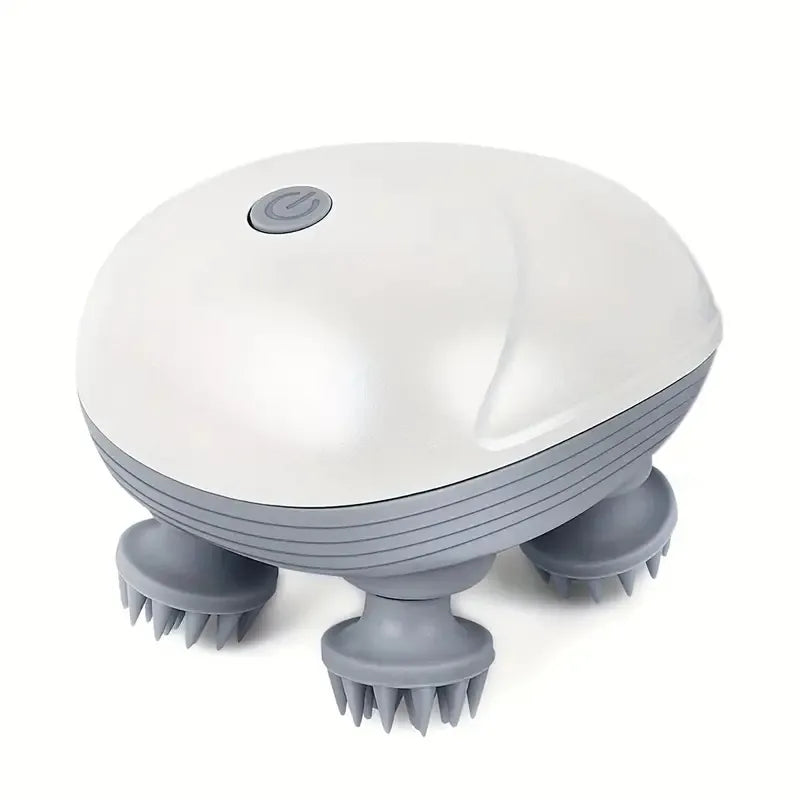 Pet Massager, Pet Scalp Massager, Handheld Electric Cat Massager, Dog Massager, 4 Rotating Massage Heads, Relax Muscles, Cat And Dog Scalp Massager, Pet Gift - Zaria pets