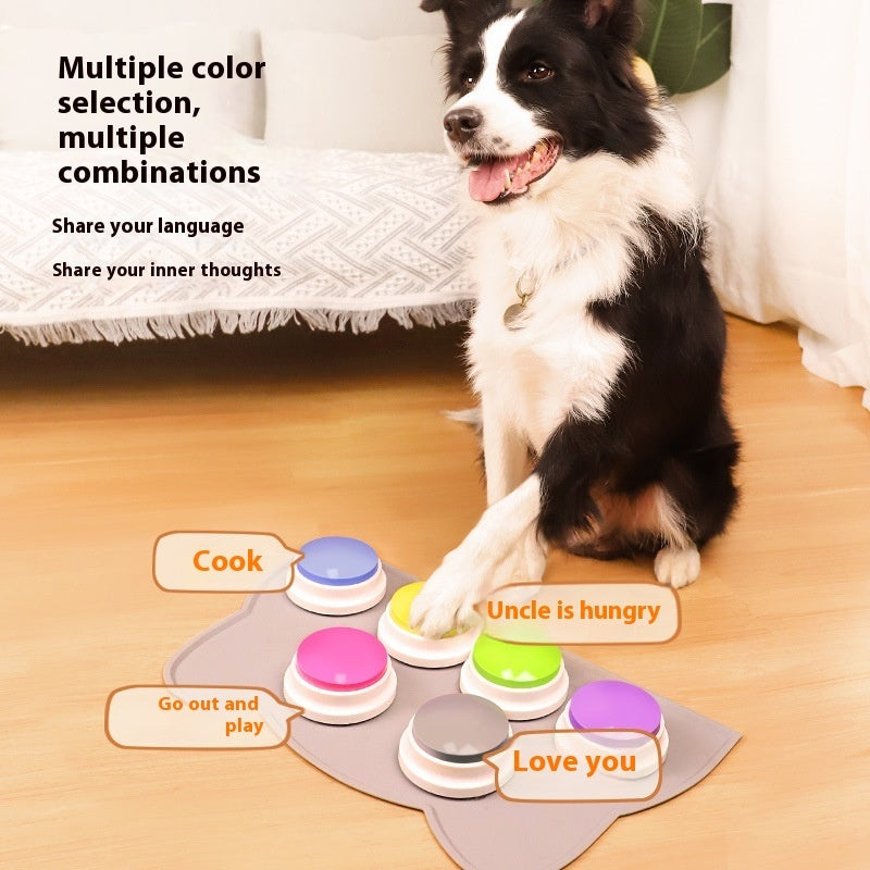 Pet Communication Button Dog Voice Toy - Zaria pets