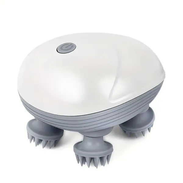 Pet Massager, Pet Scalp Massager, Handheld Electric Cat Massager, Dog Massager, 4 Rotating Massage Heads, Relax Muscles, Cat And Dog Scalp Massager, Pet Gift - Zaria pets